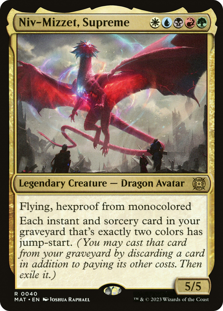Magic: The Gathering - Niv-Mizzet, Supreme - March of the Machine: The Aftermath