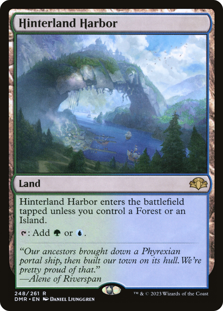 Magic: The Gathering - Hinterland Harbor - Dominaria Remastered