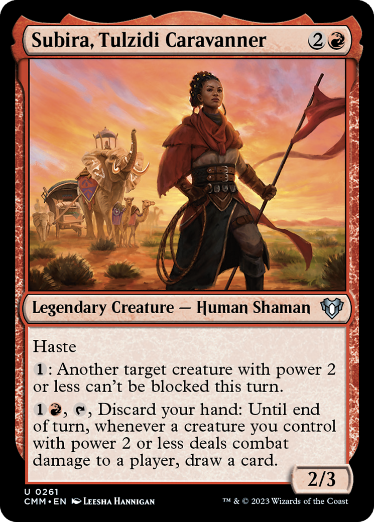 Magic: The Gathering - Subira, Tulzidi Caravanner - Commander Masters