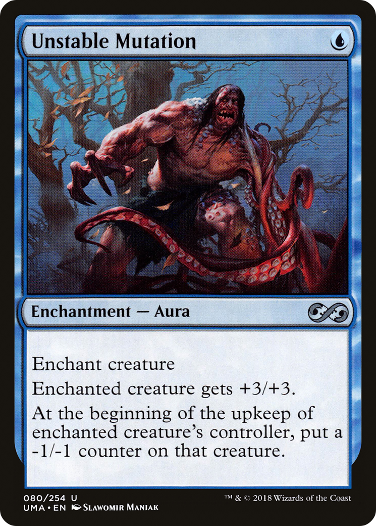 Magic: The Gathering - Unstable Mutation Foil - Ultimate Masters