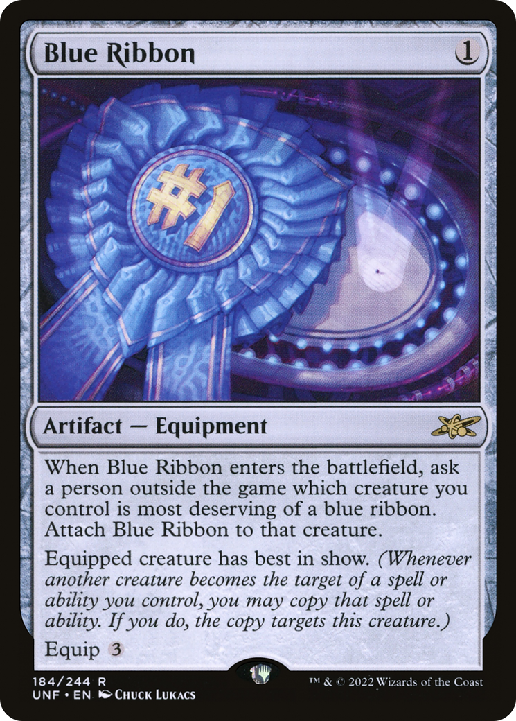 Magic: The Gathering - Blue Ribbon - Unfinity