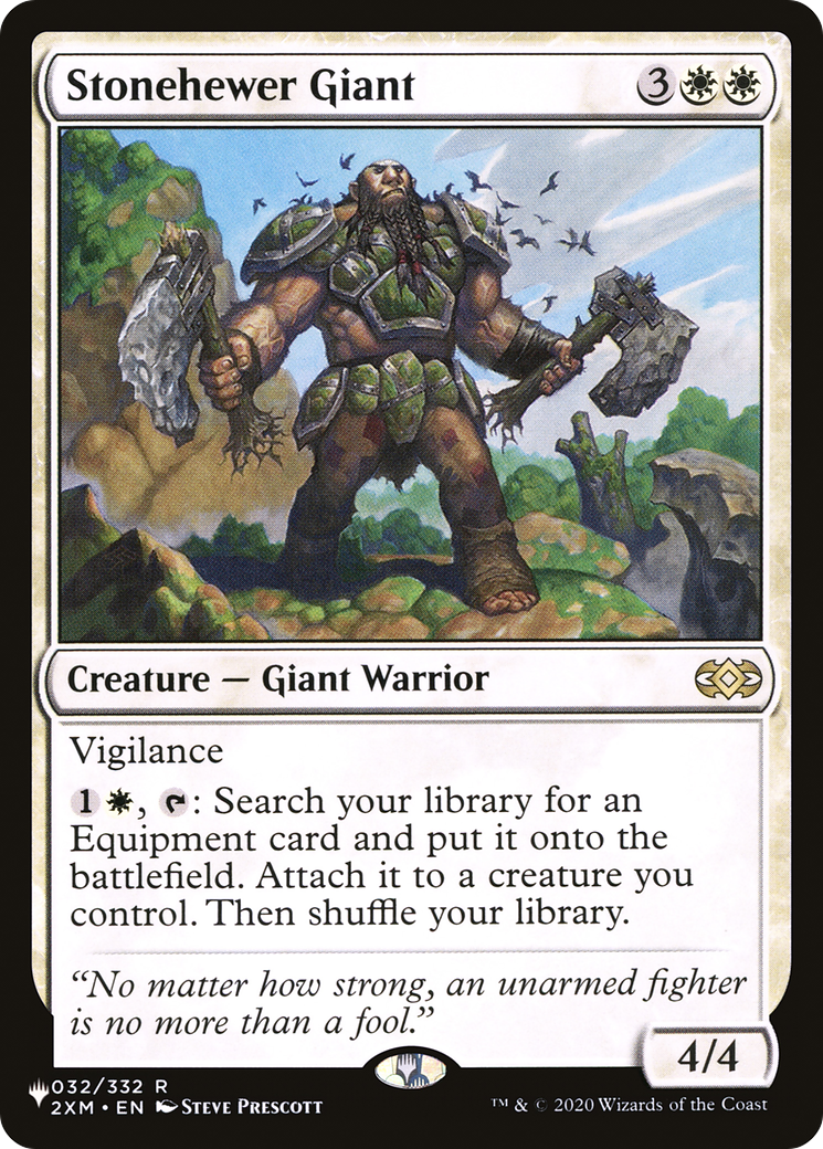 Magic: The Gathering - Stonehewer Giant - The List