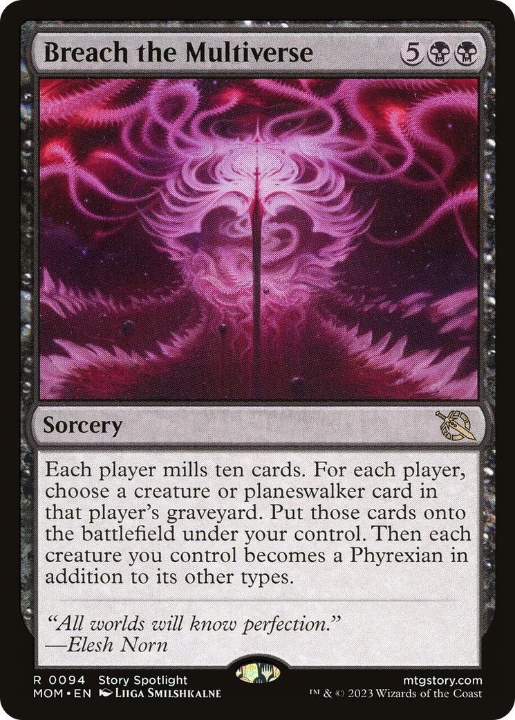 Magic: The Gathering - Breach the Multiverse Foil - March of the Machine