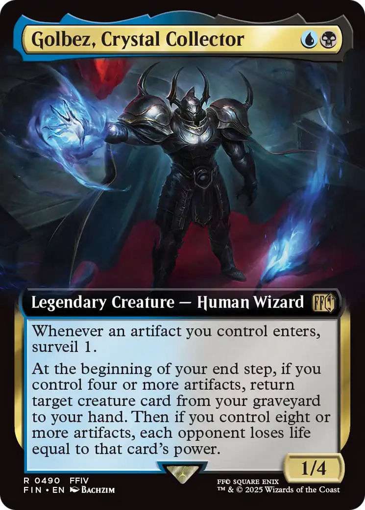 Magic: The Gathering - Golbez, Crystal Collector Foil - Final Fantasy