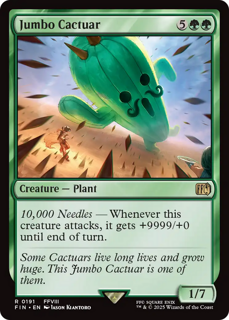Magic: The Gathering - Jumbo Cactuar - Final Fantasy