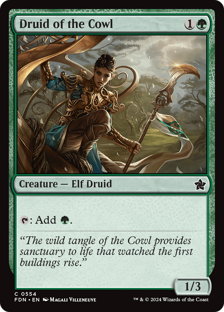 Magic: The Gathering - Druid of the Cowl - Foundations