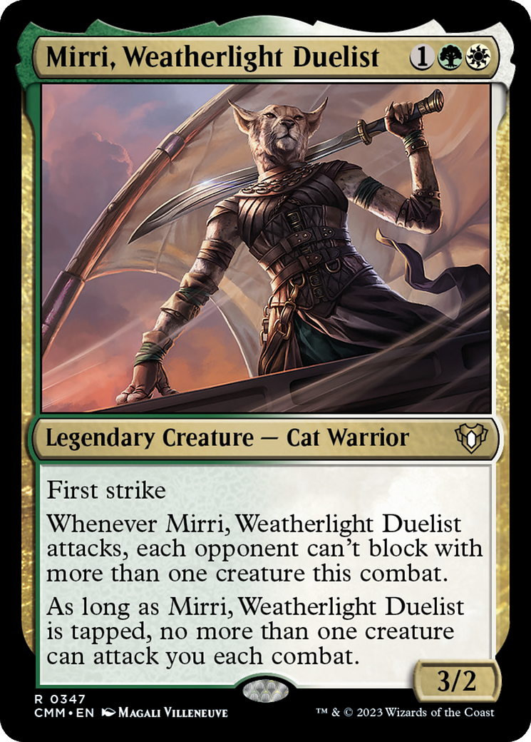 Magic: The Gathering - Mirri, Weatherlight Duelist - Commander Masters