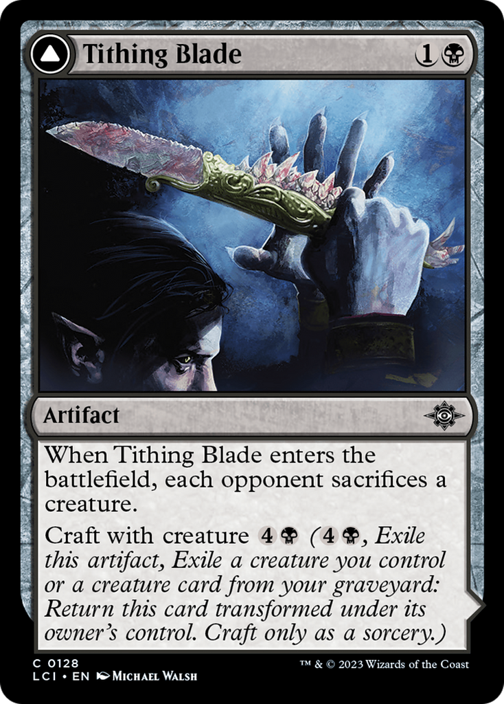 Magic: The Gathering - Tithing Blade // Consuming Sepulcher - The Lost Caverns of Ixalan