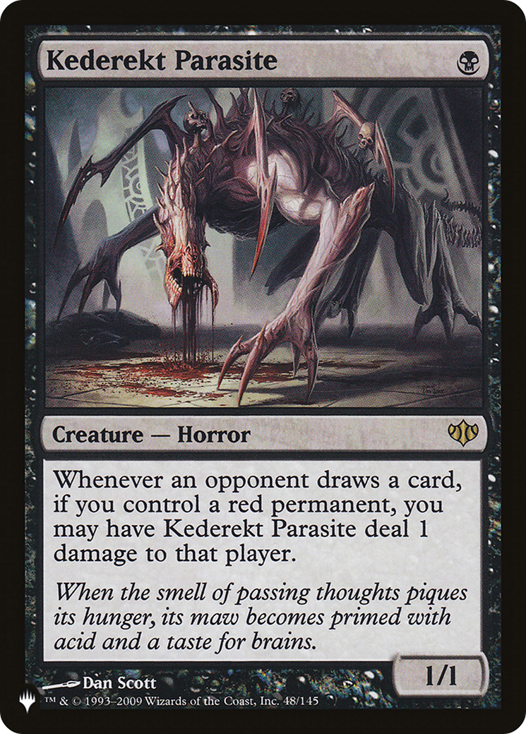 Magic: The Gathering - Kederekt Parasite - The List