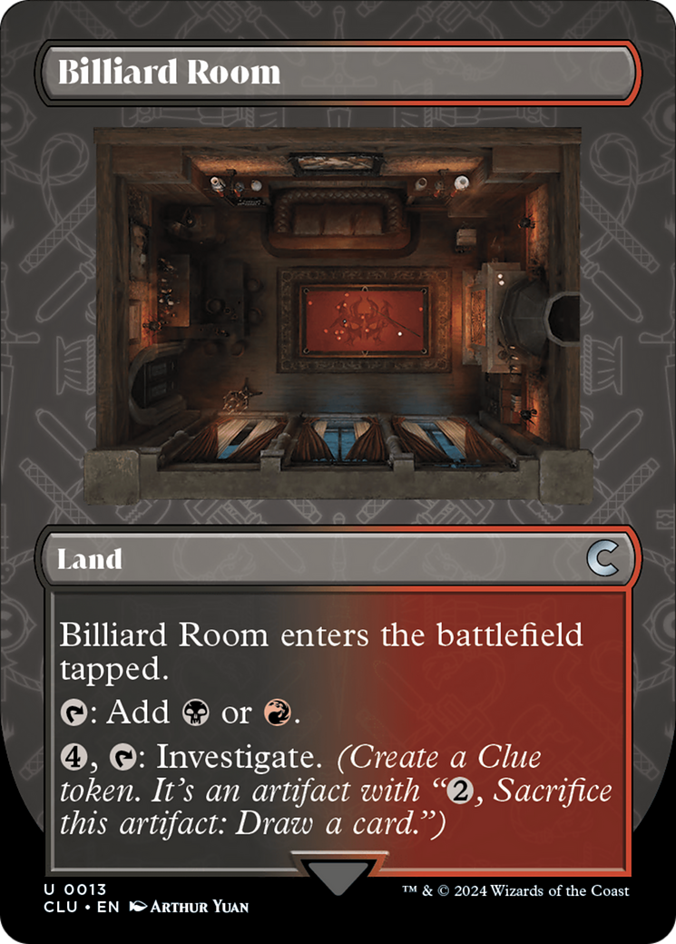 Magic: The Gathering - Billiard Room - Ravnica: Clue Edition
