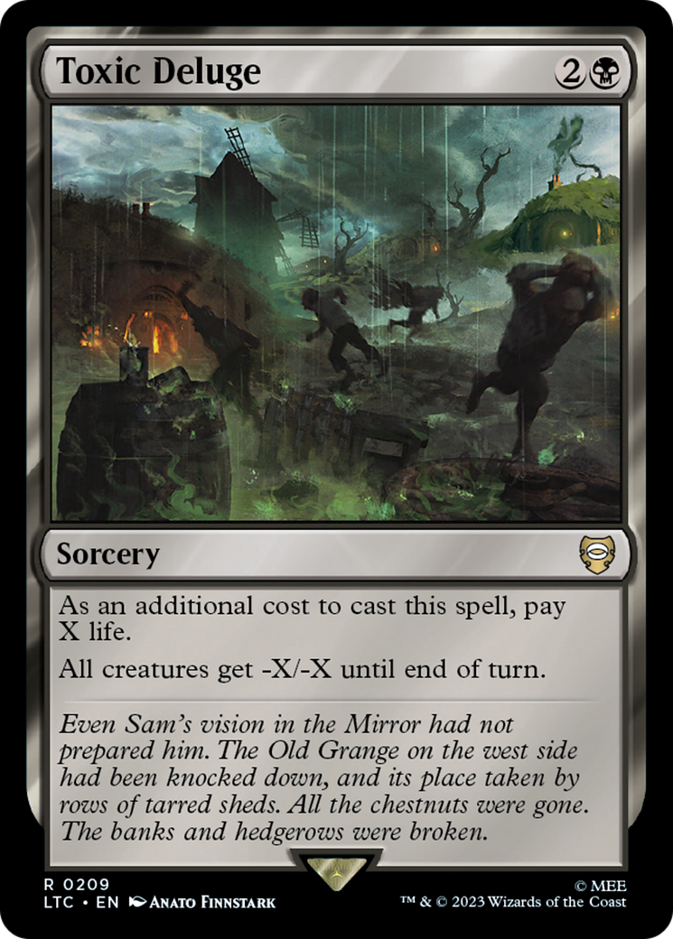 Magic: The Gathering - Toxic Deluge - Tales of Middle-earth Commander