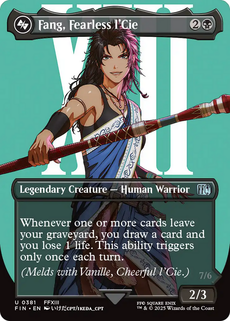 Magic: The Gathering - Fang, Fearless l'Cie Foil - Final Fantasy