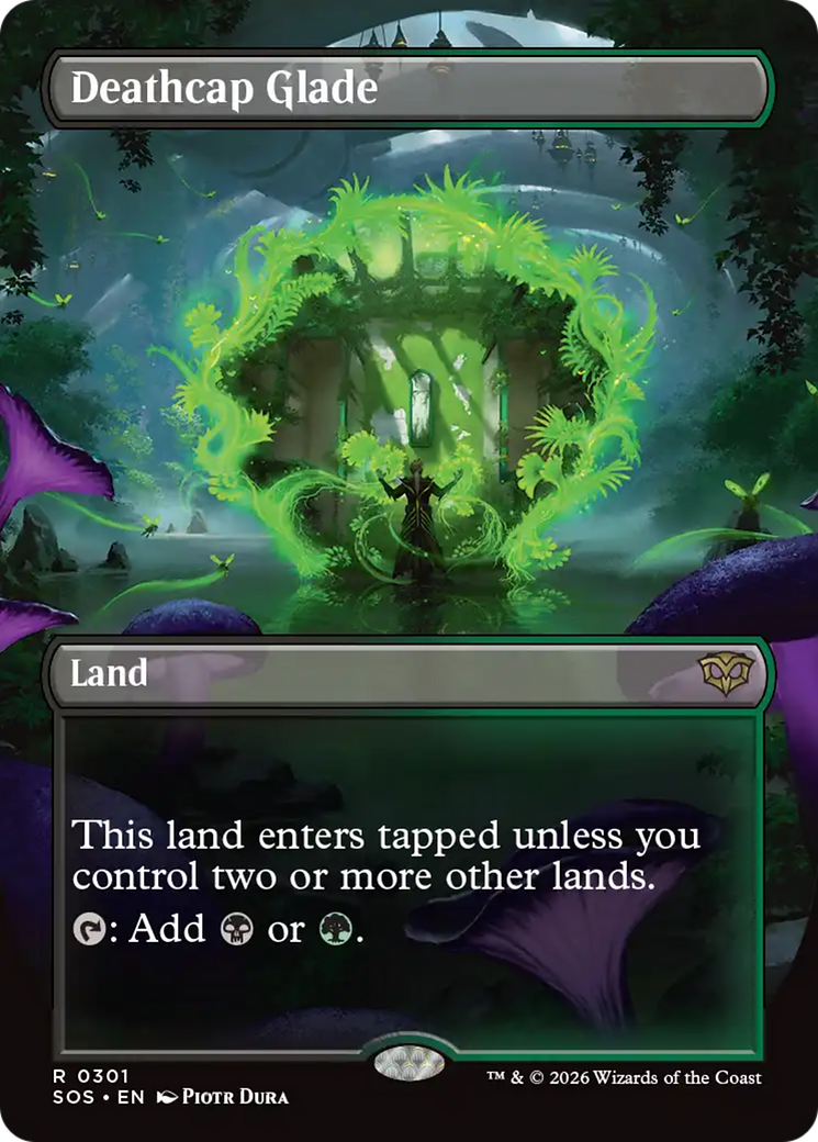 Magic: The Gathering - Deathcap Glade - Secrets of Strixhaven