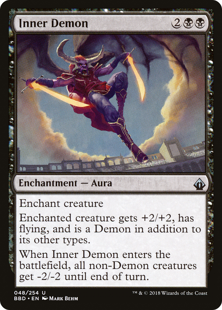 Magic: The Gathering - Inner Demon Foil - Battlebond