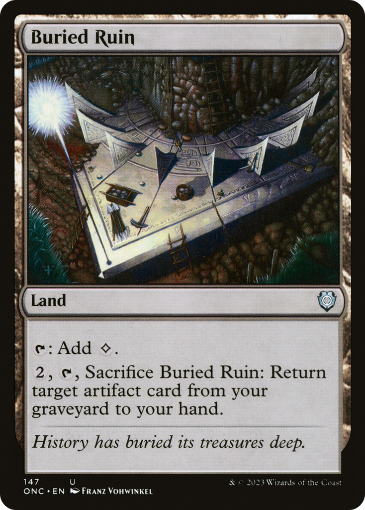 Magic: The Gathering - Buried Ruin - Phyrexia: All Will Be One Commander