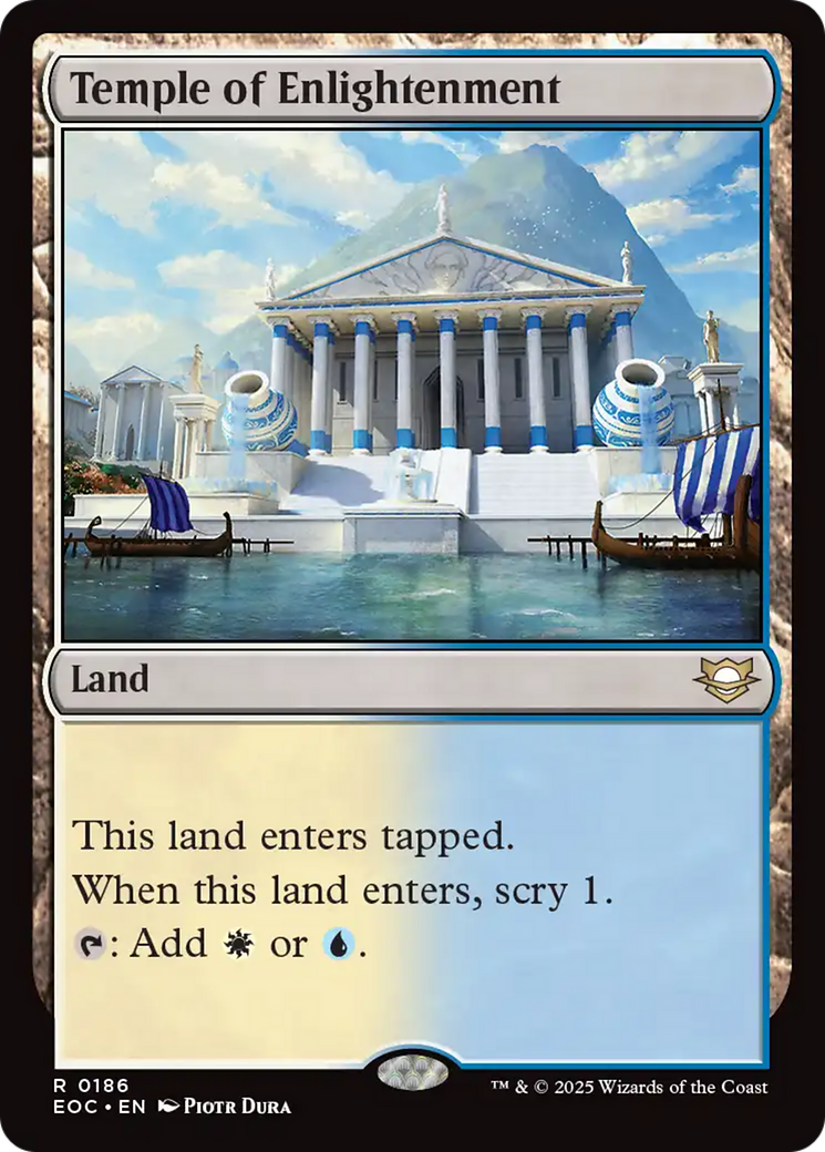 Magic: The Gathering - Temple of Enlightenment - Edge of Eternities Commander