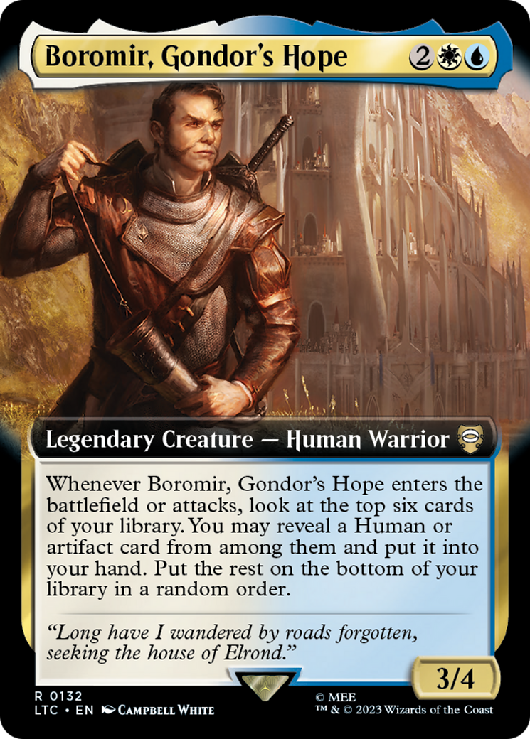 Magic: The Gathering - Boromir, Gondor's Hope - Tales of Middle-earth Commander