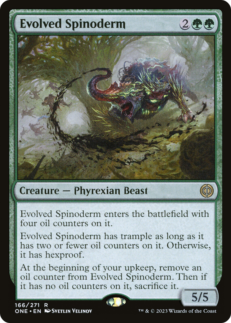 Magic: The Gathering - Evolved Spinoderm Foil - Phyrexia: All Will Be One