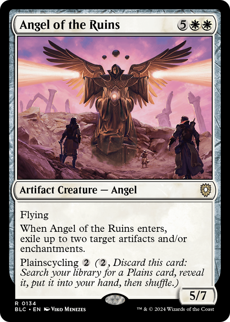Magic: The Gathering - Angel of the Ruins - Bloomburrow Commander