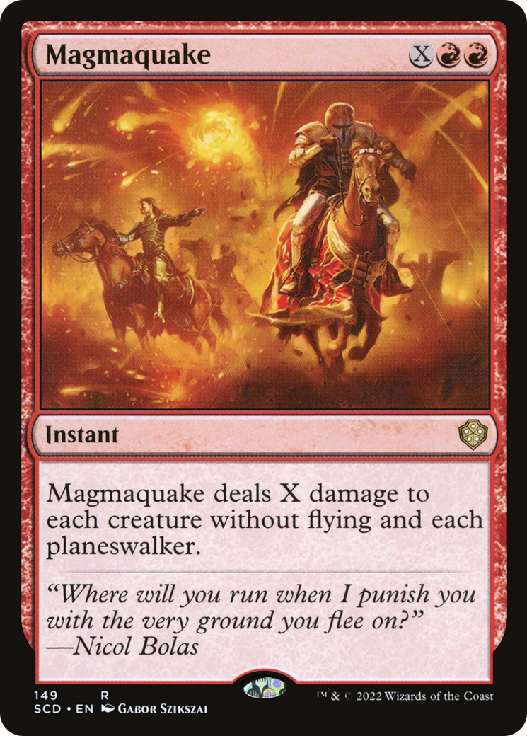 Magic: The Gathering - Magmaquake - Starter Commander Decks