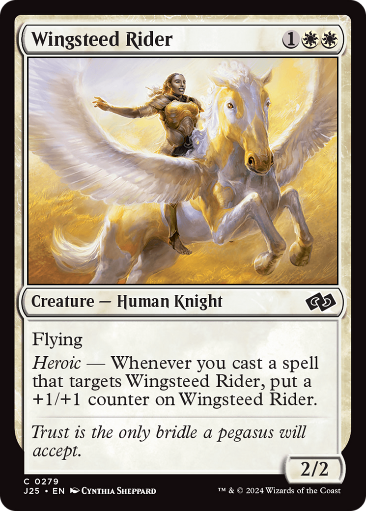 Magic: The Gathering - Wingsteed Rider - Foundations Jumpstart
