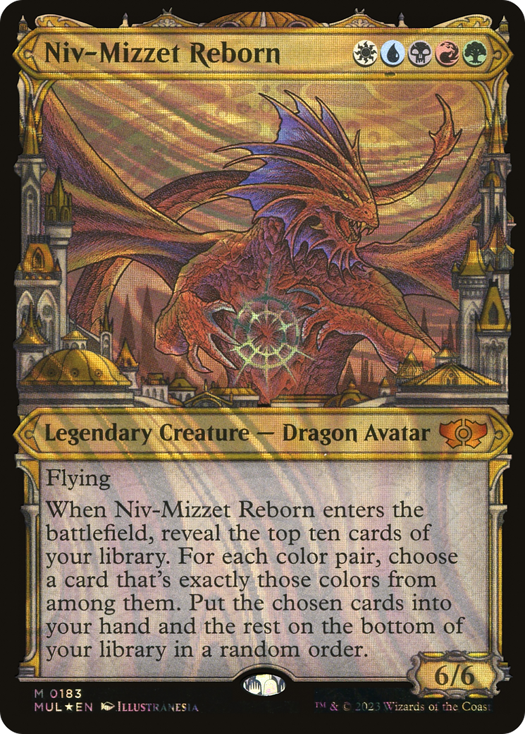 Magic: The Gathering - Niv-Mizzet Reborn Foil - Multiverse Legends