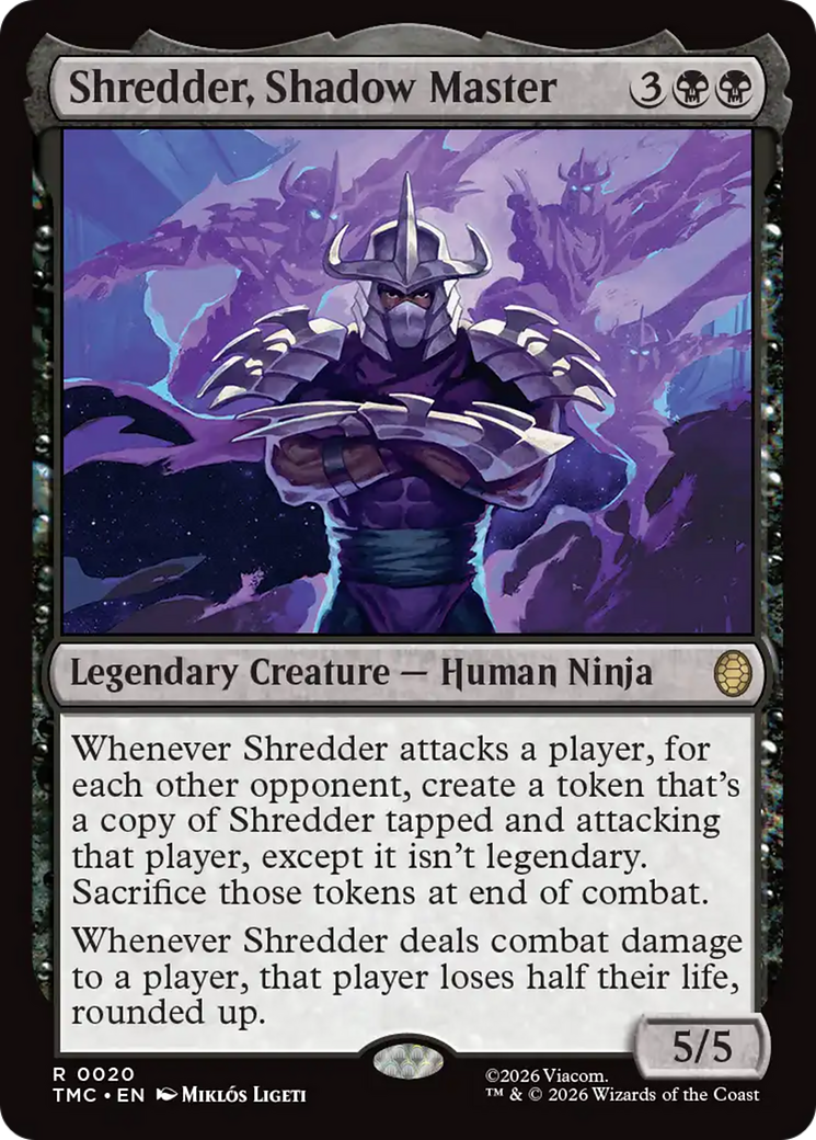 Magic: The Gathering - Shredder, Shadow Master - Teenage Mutant Ninja Turtles Eternal
