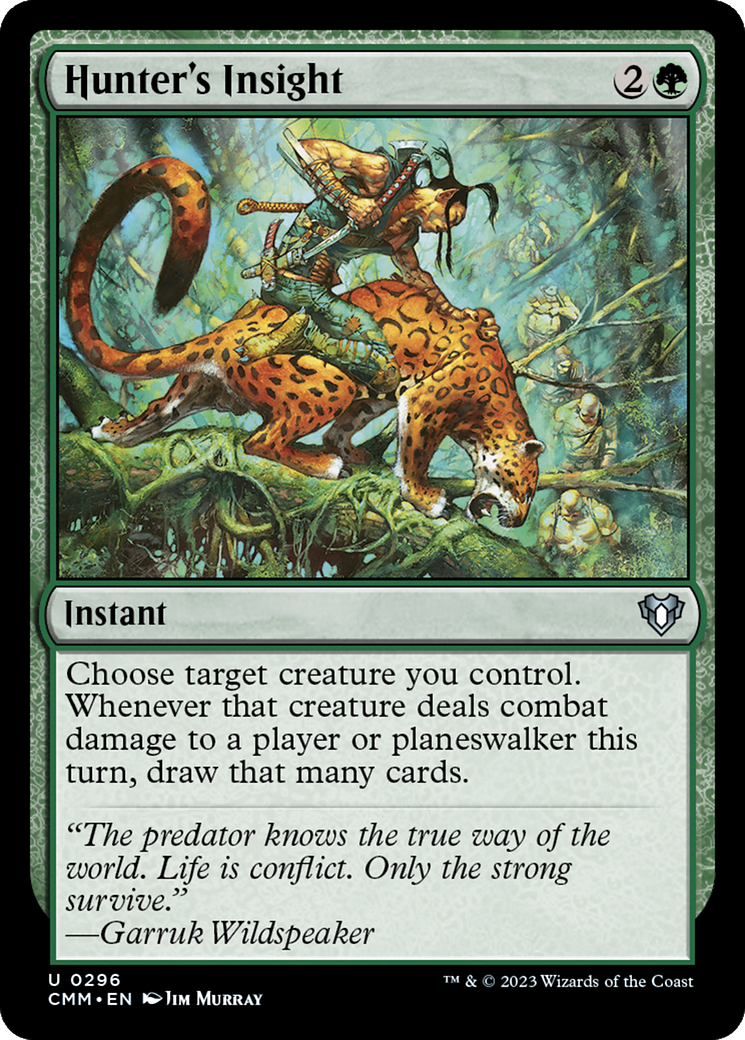 Magic: The Gathering - Hunter's Insight - Commander Masters