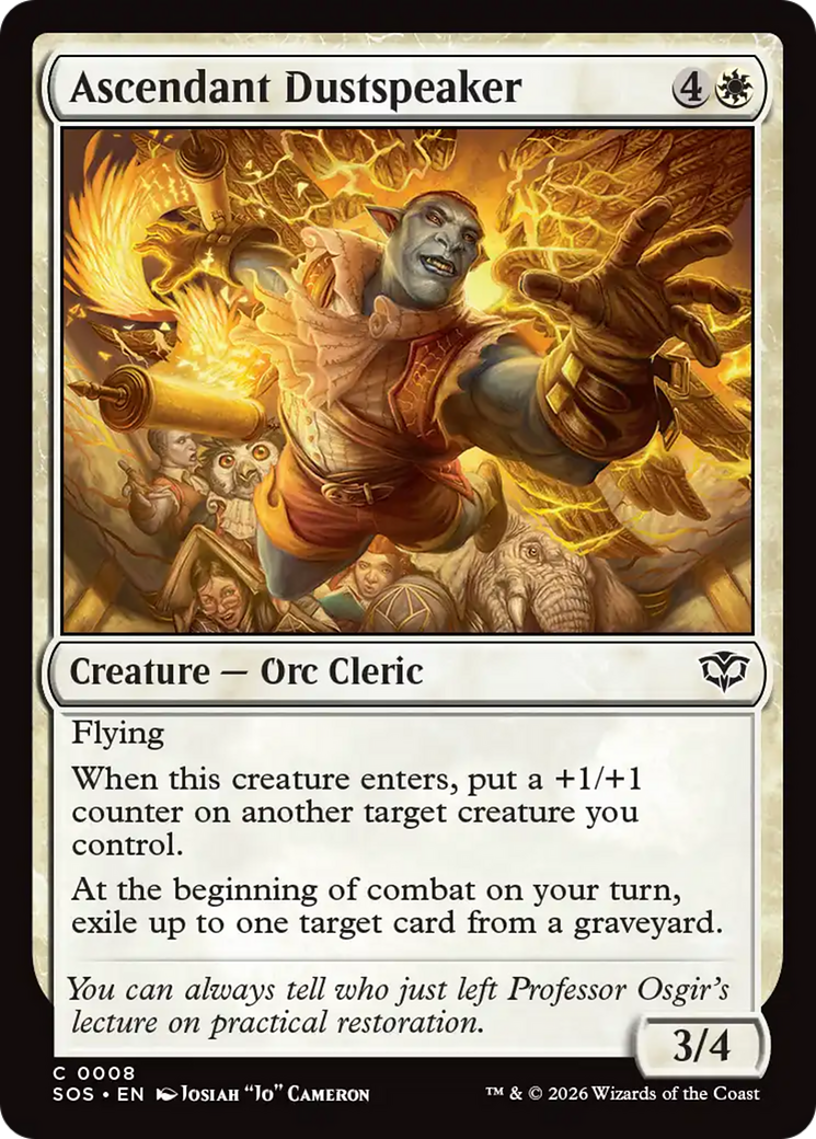 Magic: The Gathering - Ascendant Dustspeaker - Secrets of Strixhaven