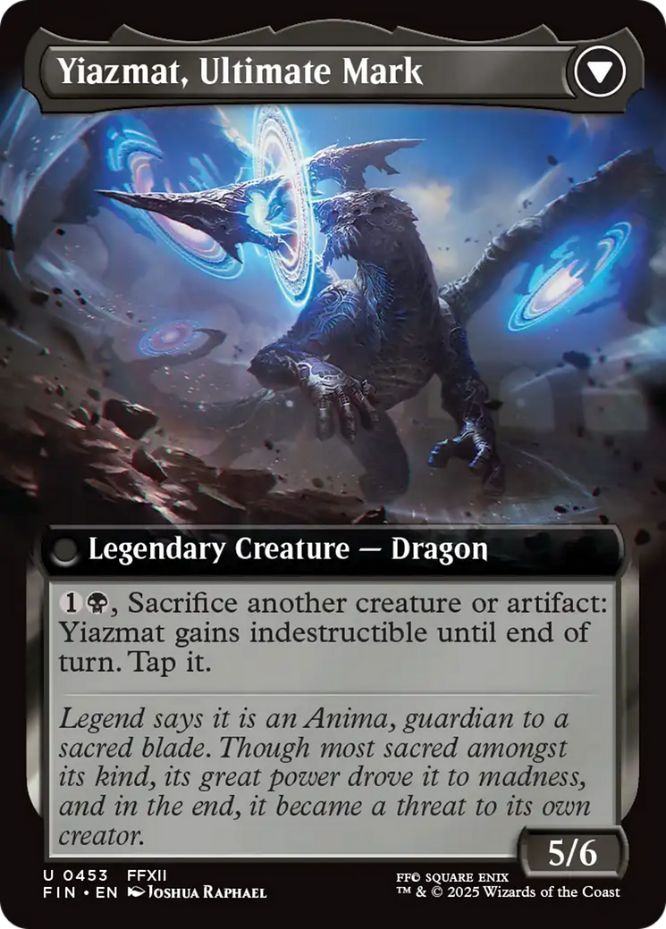 Magic: The Gathering - Sidequest: Hunt the Mark // Yiazmat, Ultimate Mark Foil - Final Fantasy