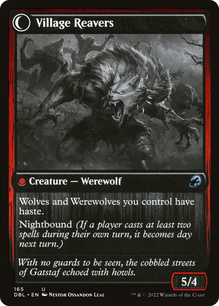 Magic: The Gathering - Village Watch // Village Reavers Foil - Innistrad: Double Feature