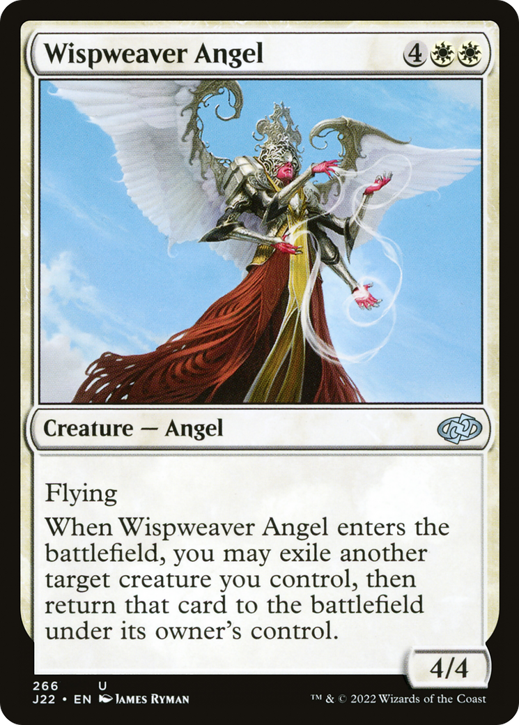 Magic: The Gathering - Wispweaver Angel - Jumpstart 2022