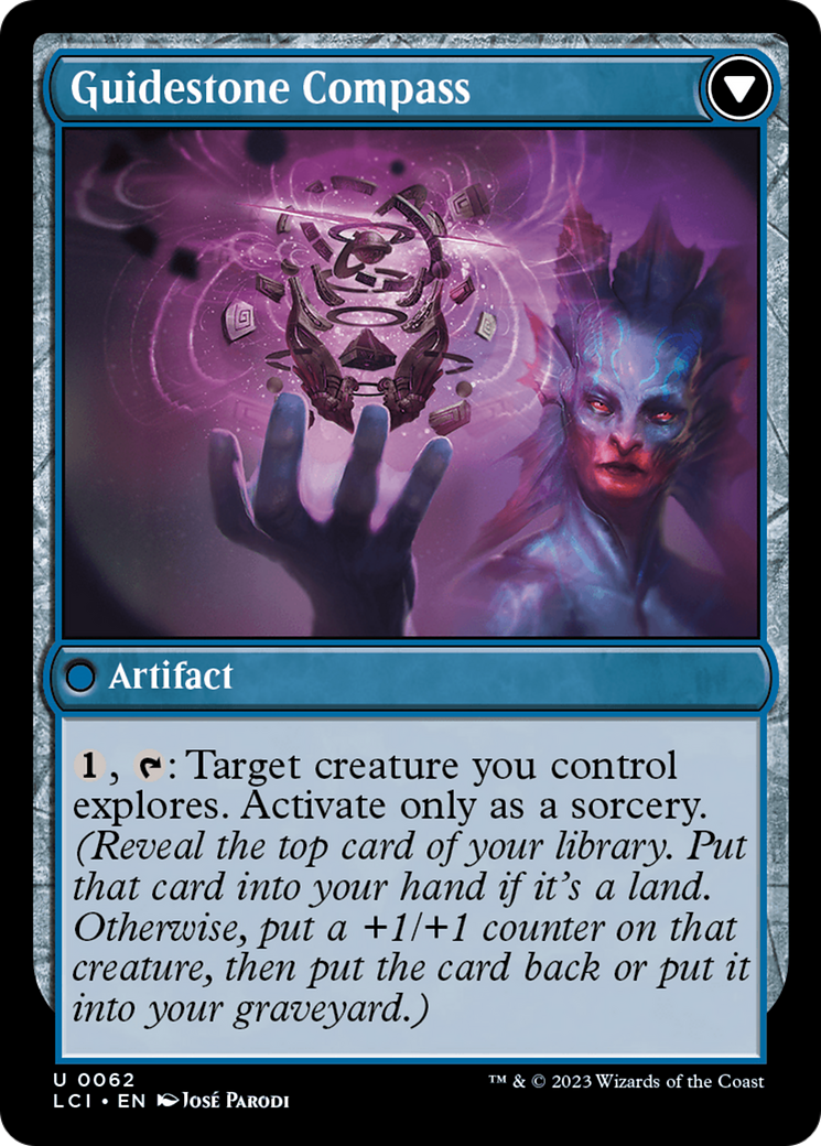 Magic: The Gathering - Lodestone Needle // Guidestone Compass Foil - The Lost Caverns of Ixalan