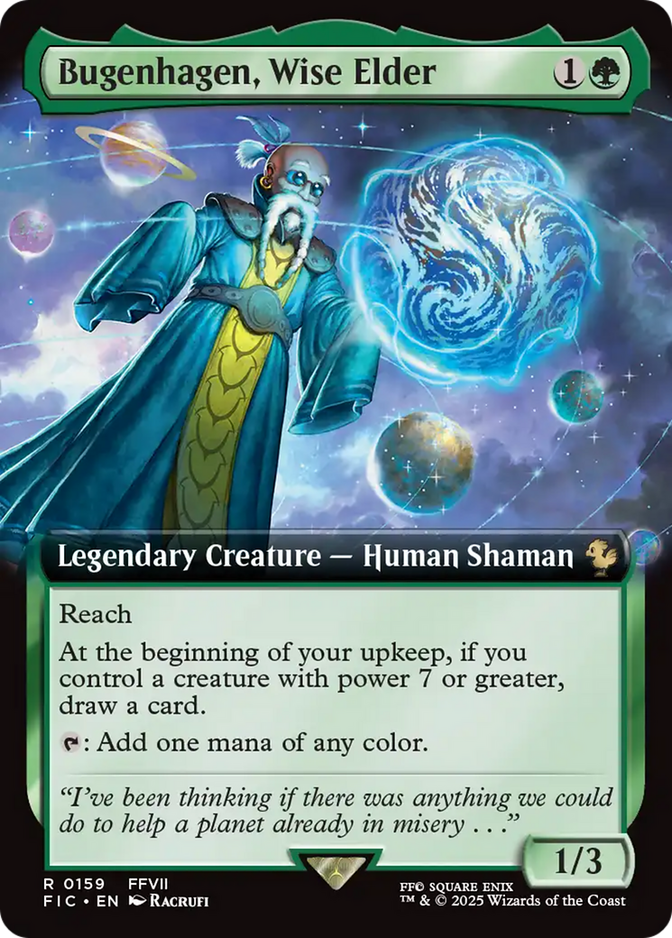 Magic: The Gathering - Bugenhagen, Wise Elder - Final Fantasy Commander