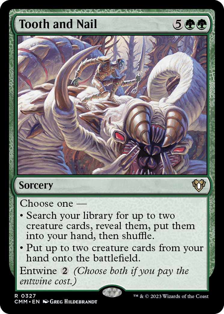 Magic: The Gathering - Tooth and Nail - Commander Masters