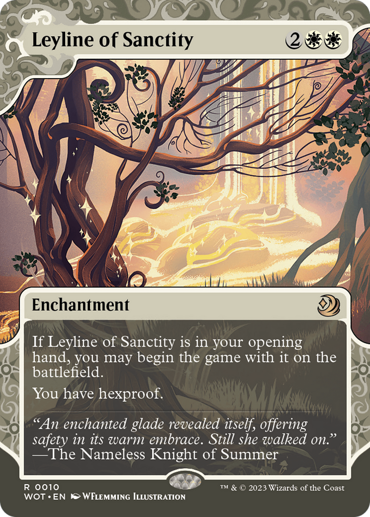 Magic: The Gathering - Leyline of Sanctity - Wilds of Eldraine: Enchanting Tales
