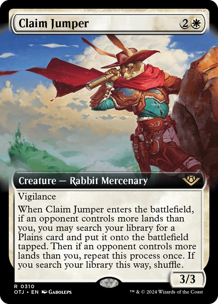 Magic: The Gathering - Claim Jumper Foil - Outlaws of Thunder Junction