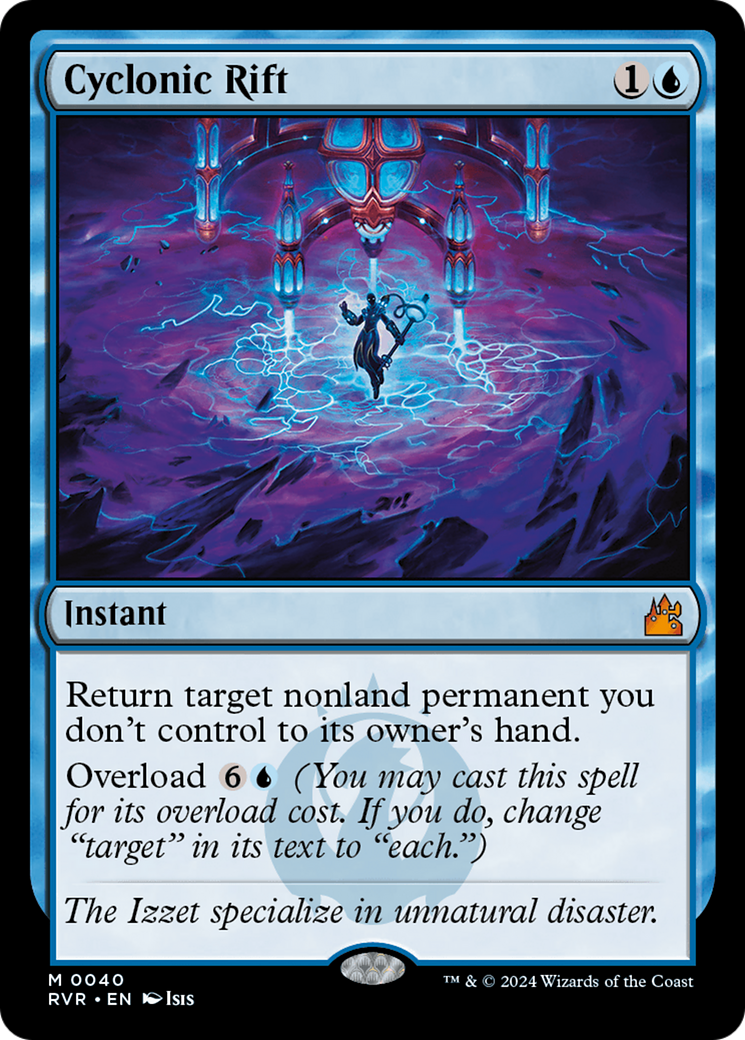 Magic: The Gathering - Cyclonic Rift Foil - Ravnica Remastered