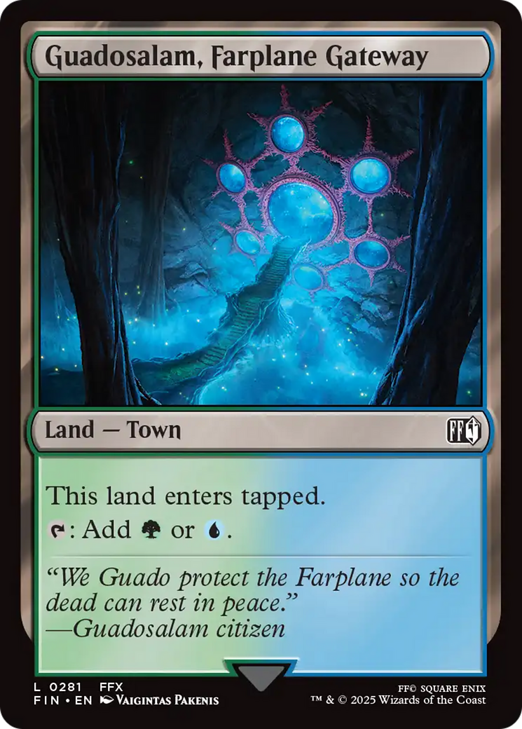 Magic: The Gathering - Guadosalam, Farplane Gateway Foil - Final Fantasy