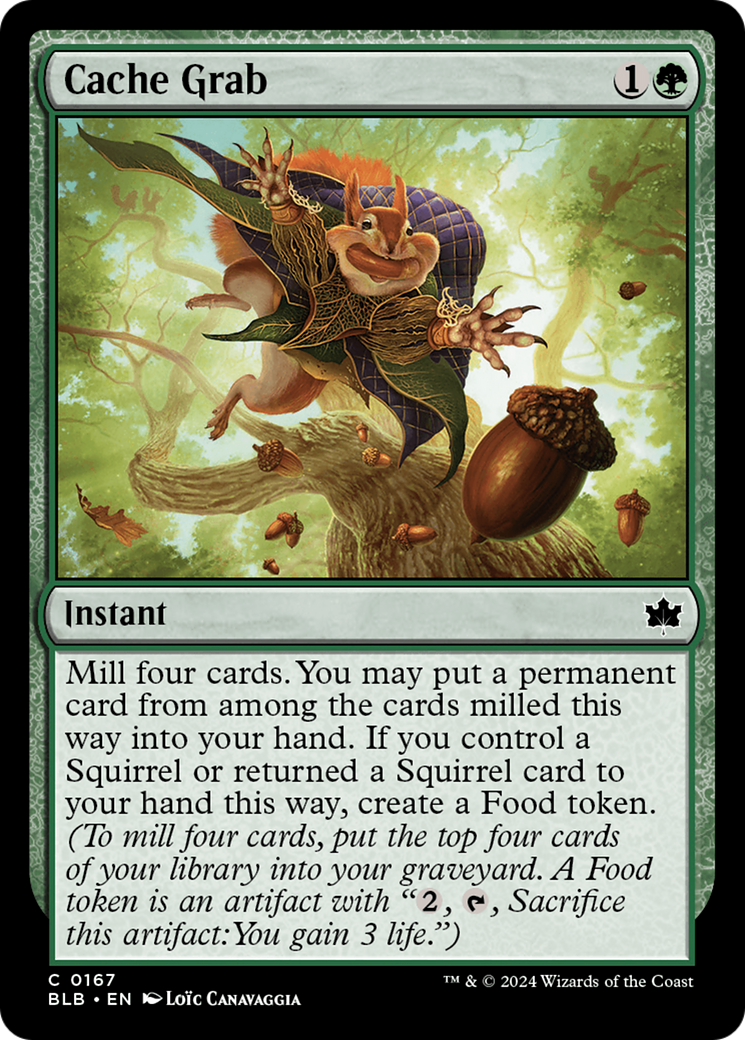 Magic: The Gathering - Cache Grab Foil - Bloomburrow