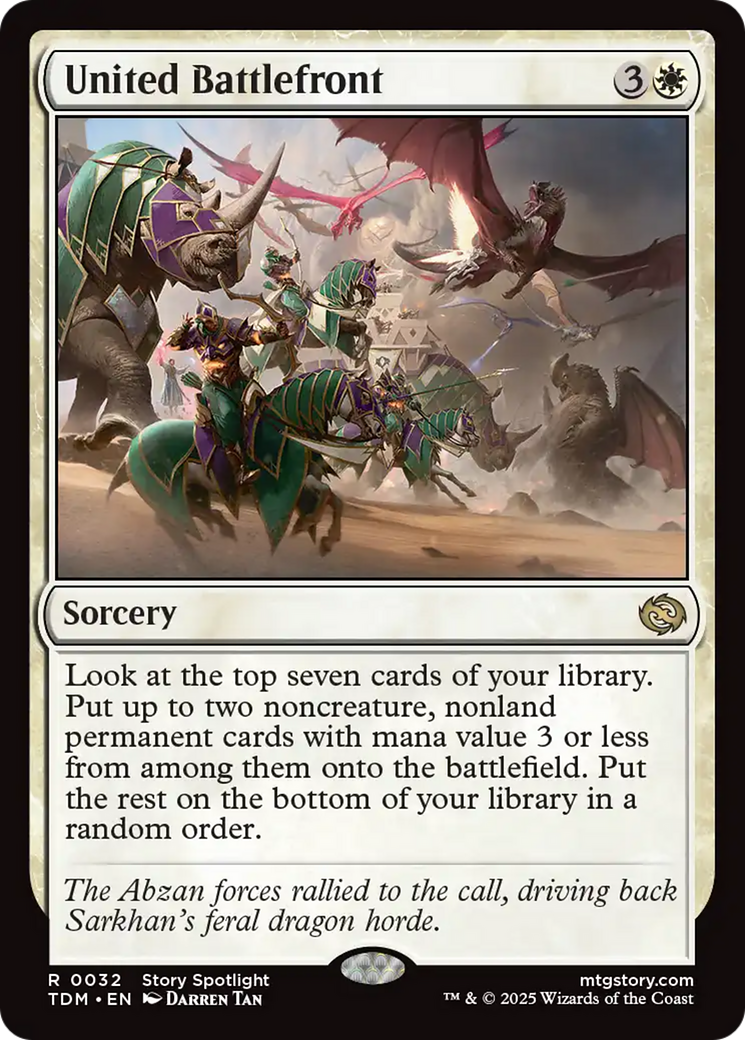 Magic: The Gathering - United Battlefront - Tarkir: Dragonstorm