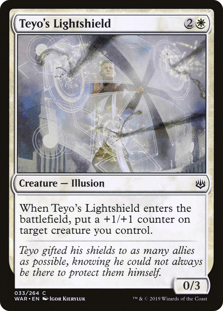 Magic: The Gathering - Teyo's Lightshield Foil - War of the Spark