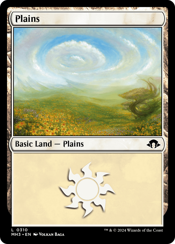 Magic: The Gathering - Plains #310 Foil - Modern Horizons 3