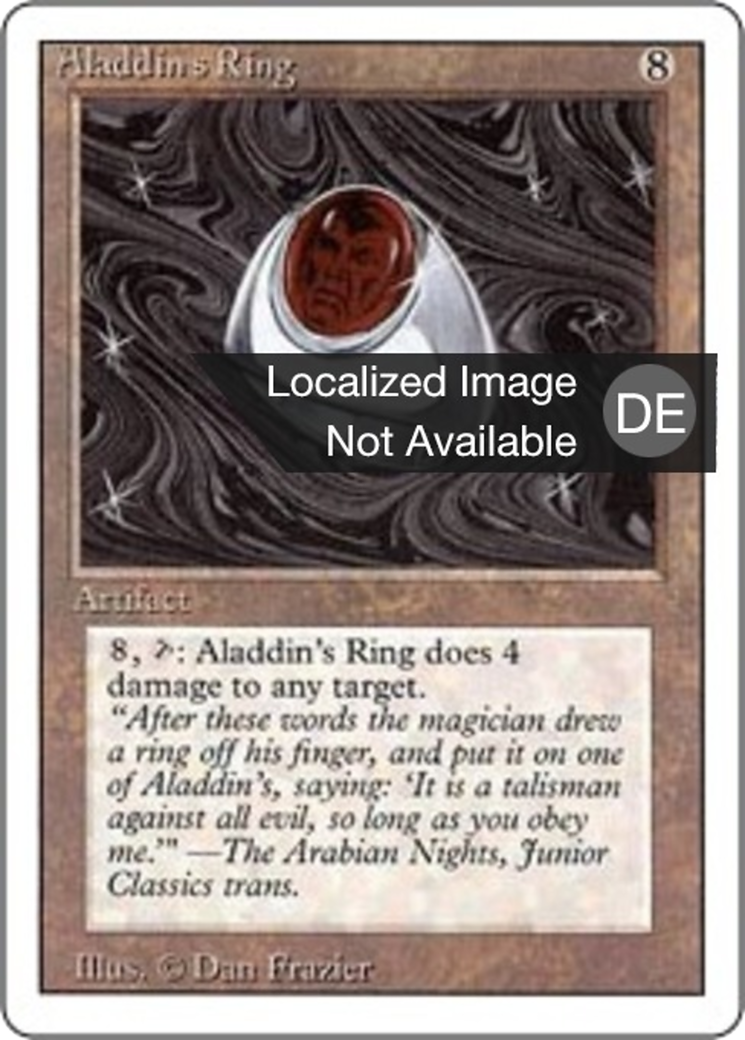Magic: The Gathering - Aladins Ring - Revised Edition