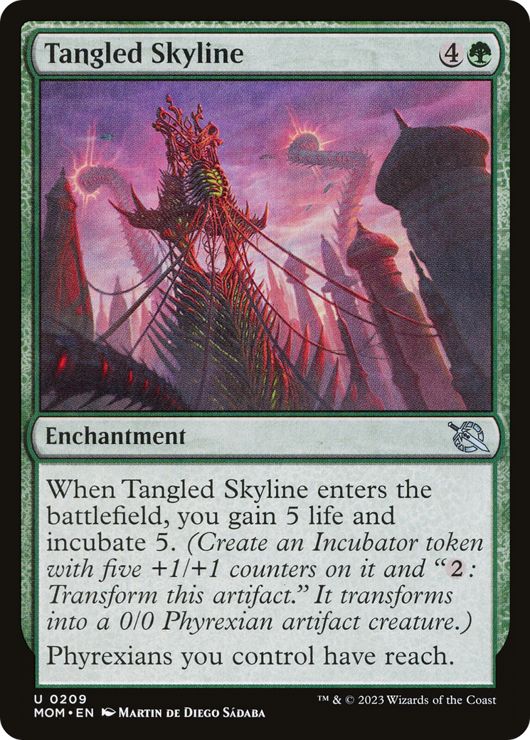 Magic: The Gathering - Tangled Skyline - March of the Machine
