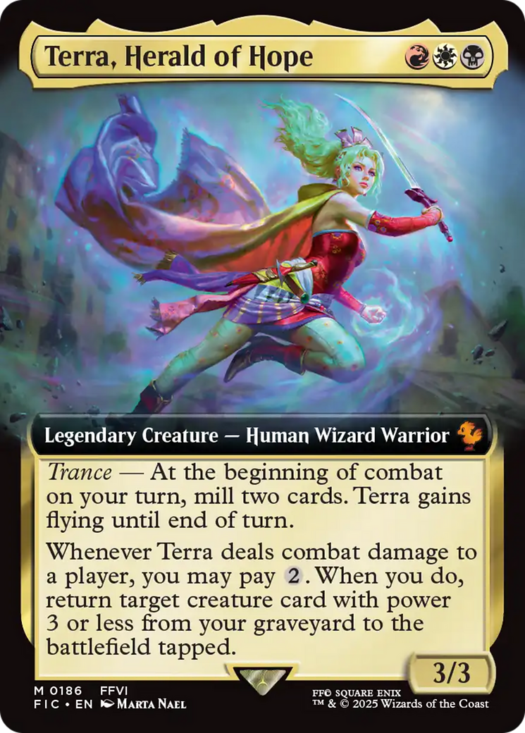 Magic: The Gathering - Terra, Herald of Hope - Final Fantasy Commander