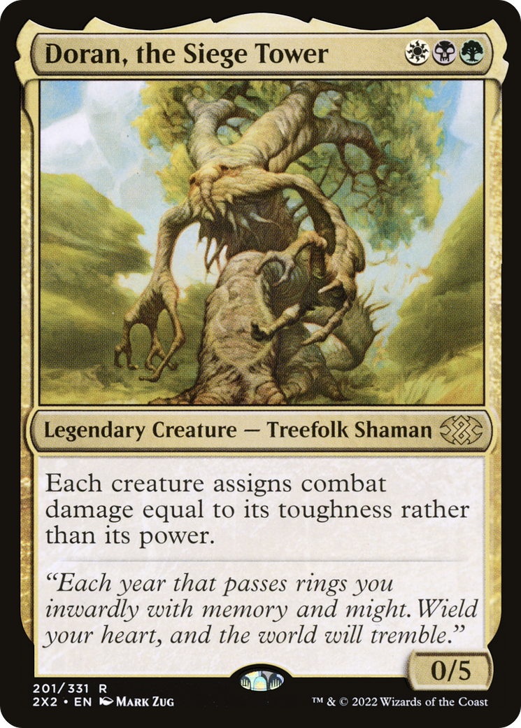 Magic: The Gathering - Doran, the Siege Tower Foil - Double Masters 2022