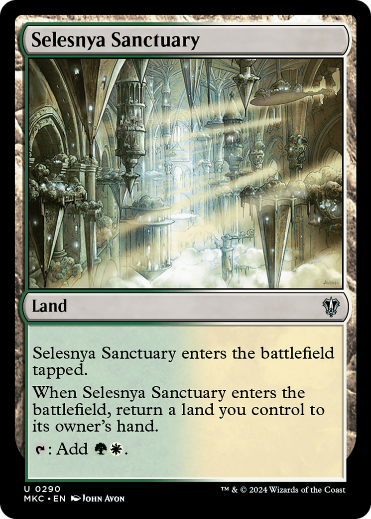 Magic: The Gathering - Selesnya Sanctuary - Murders at Karlov Manor Commander