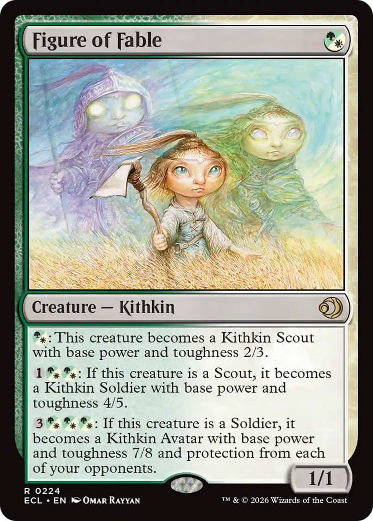 Magic: The Gathering - Figure of Fable Foil - Lorwyn Eclipsed