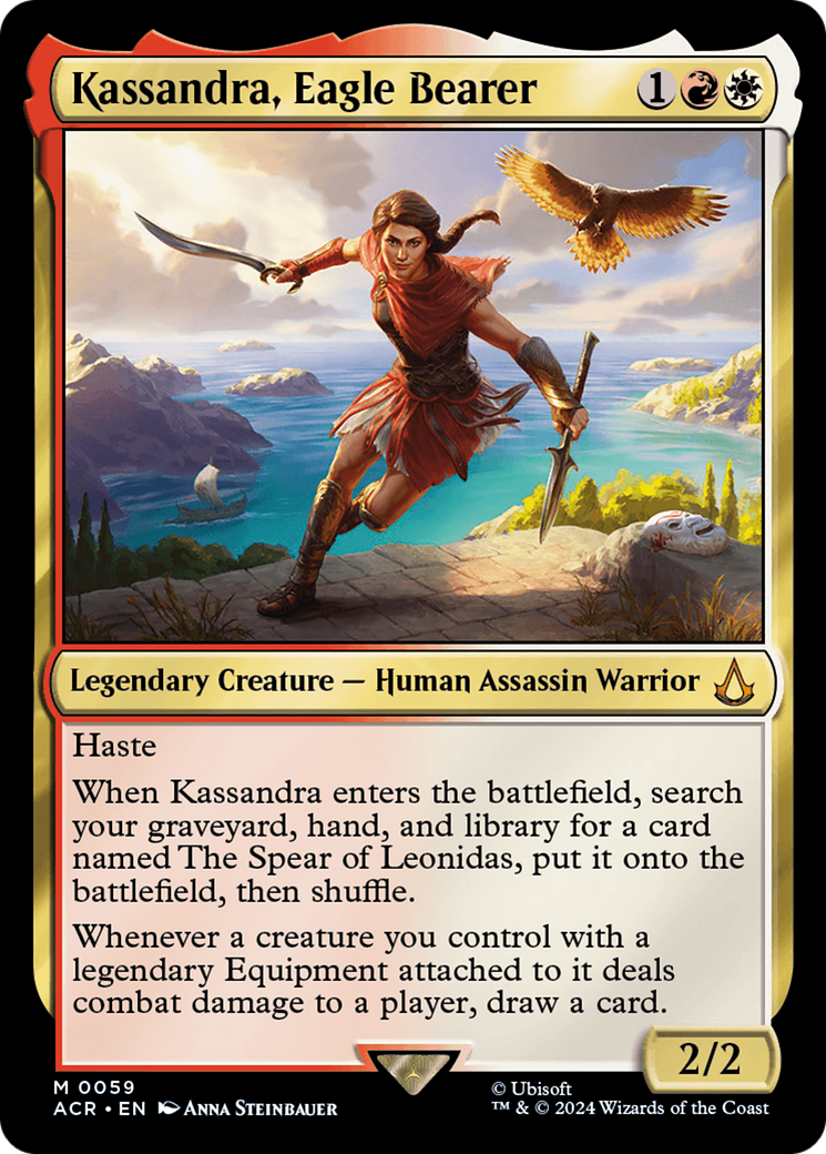 Magic: The Gathering - Kassandra, Eagle Bearer Foil - Assassin's Creed